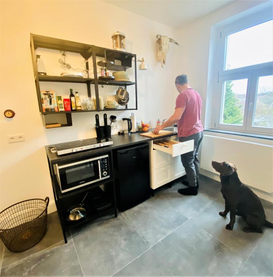 Get-Your-Flat Traumhafte Altbau-Wohnung In Denkmal-Villa 3 Zr Kue Bad 2 Schlafzr 125 M2 Haustier Auf Anfrage - Ruhig & Naturnah ฮาเกิน ภายนอก รูปภาพ