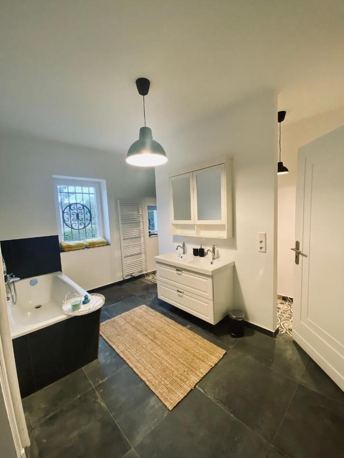 Get-Your-Flat Traumhafte Altbau-Wohnung In Denkmal-Villa 3 Zr Kue Bad 2 Schlafzr 125 M2 Haustier Auf Anfrage - Ruhig & Naturnah ฮาเกิน ภายนอก รูปภาพ