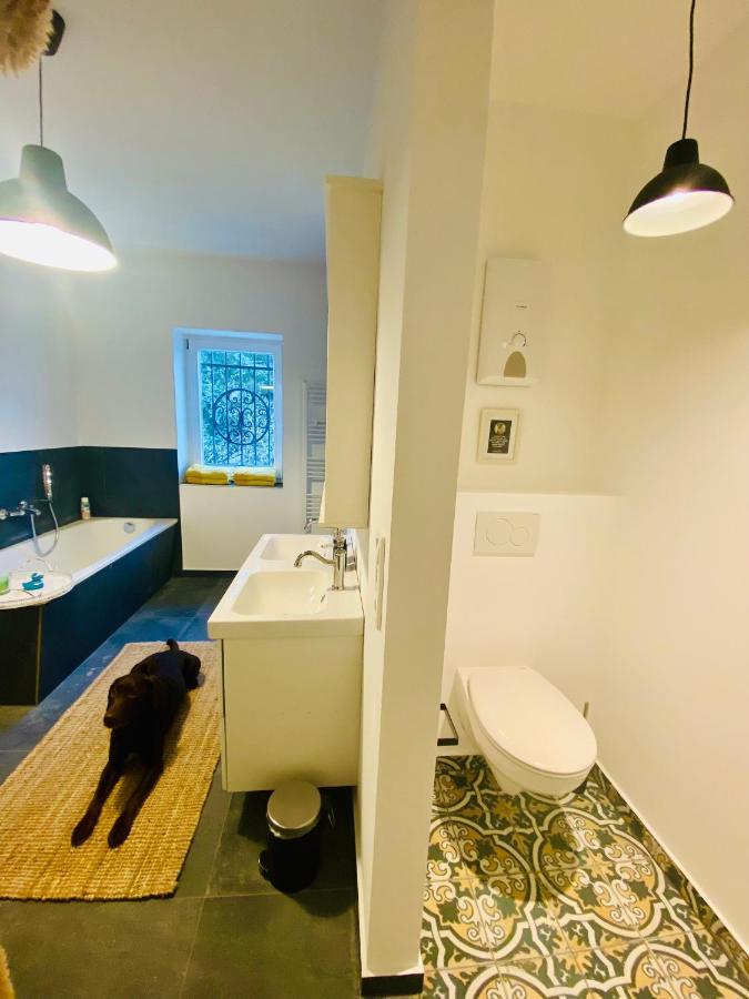 Get-Your-Flat Traumhafte Altbau-Wohnung In Denkmal-Villa 3 Zr Kue Bad 2 Schlafzr 125 M2 Haustier Auf Anfrage - Ruhig & Naturnah ฮาเกิน ภายนอก รูปภาพ