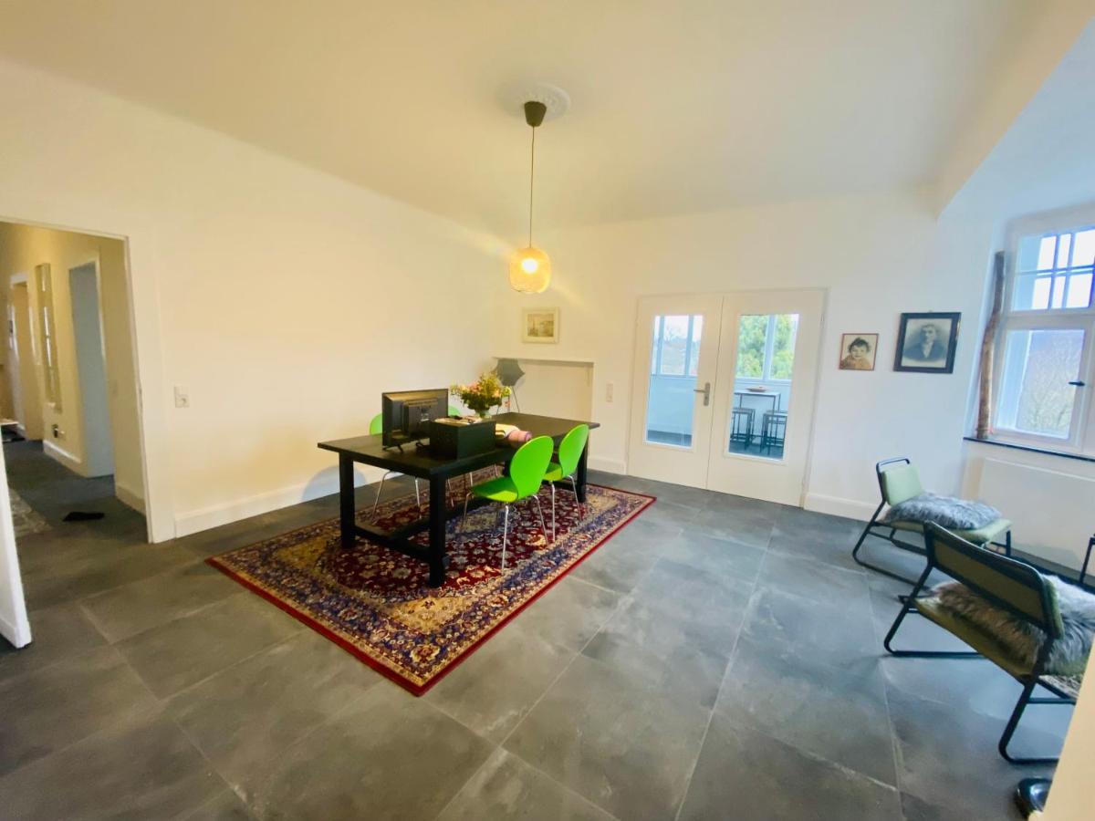 Get-Your-Flat Traumhafte Altbau-Wohnung In Denkmal-Villa 3 Zr Kue Bad 2 Schlafzr 125 M2 Haustier Auf Anfrage - Ruhig & Naturnah ฮาเกิน ภายนอก รูปภาพ